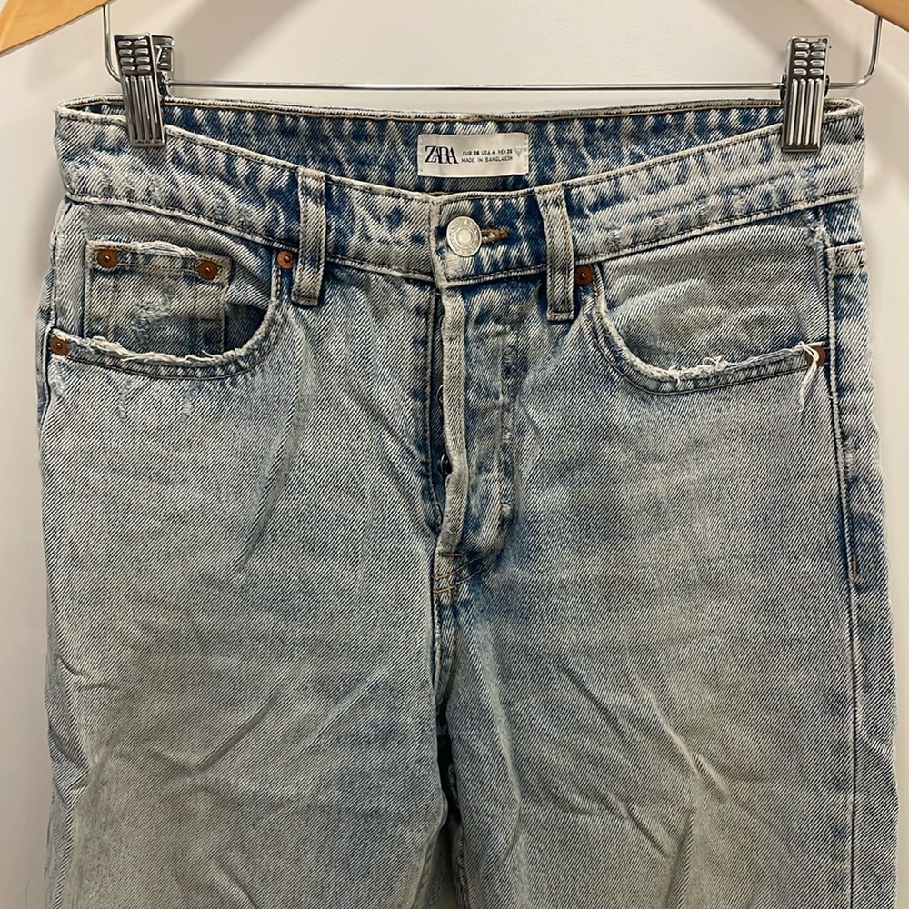 Zara straight leg jeans